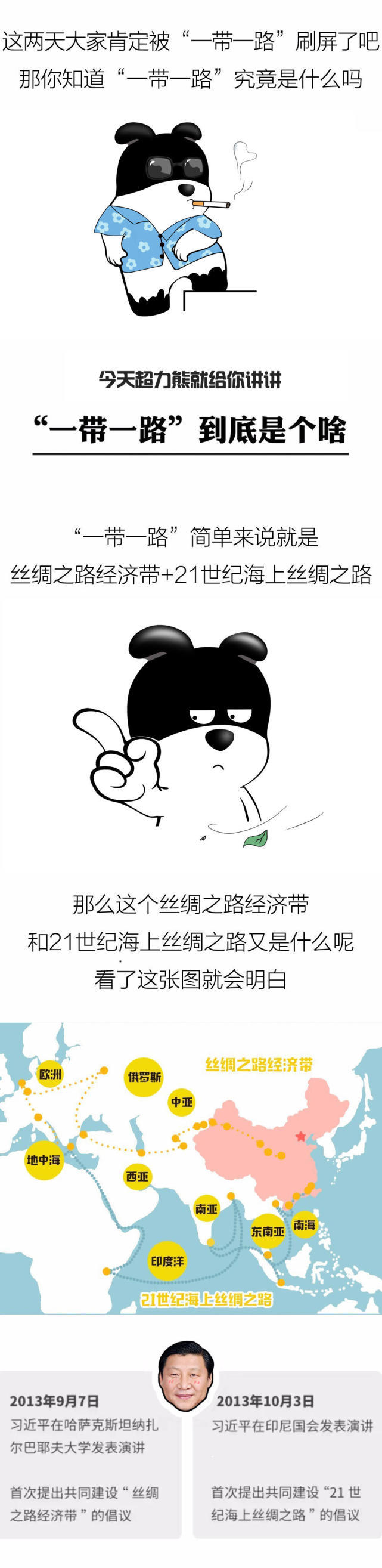 三分鐘看懂刷爆朋友圈的“一帶一路”是神馬？